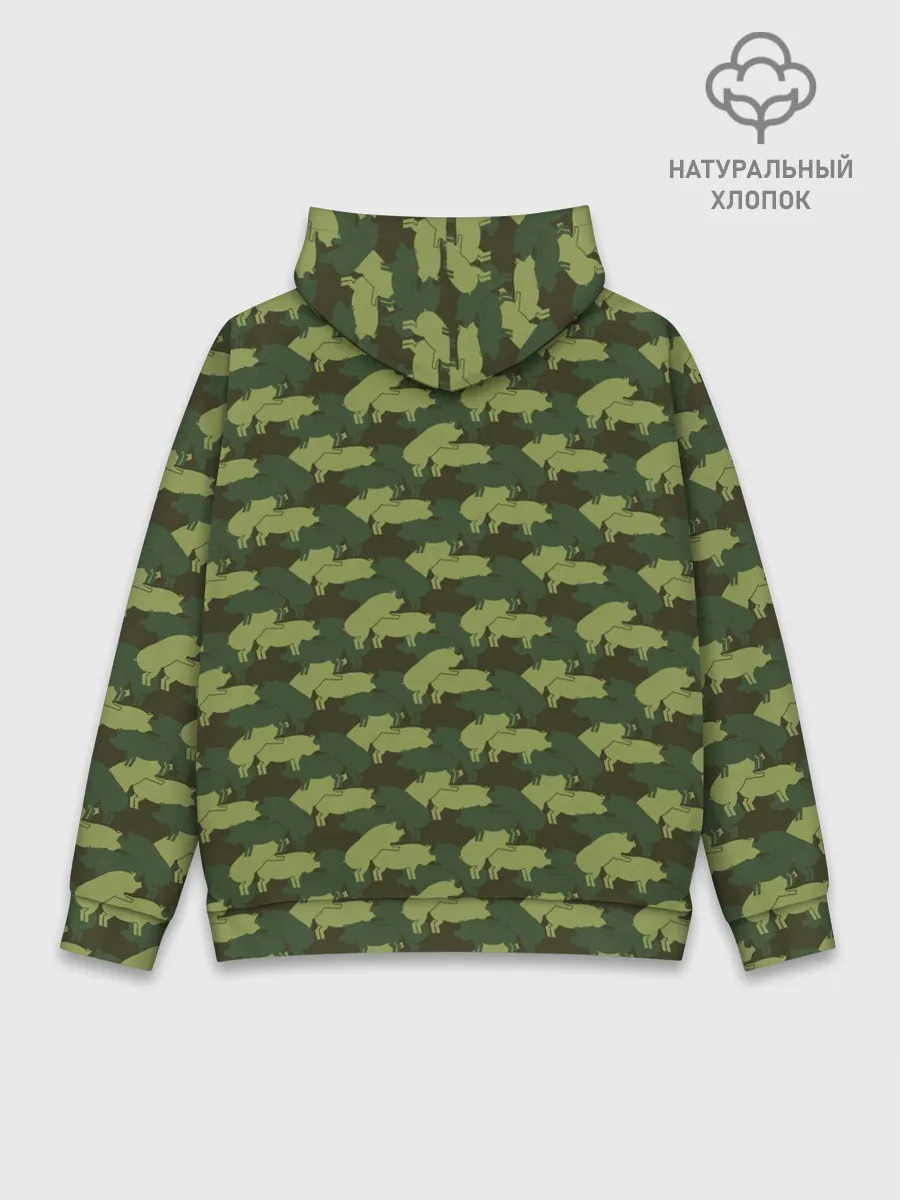 Худи мужской база хлопок / Свиньи 18+