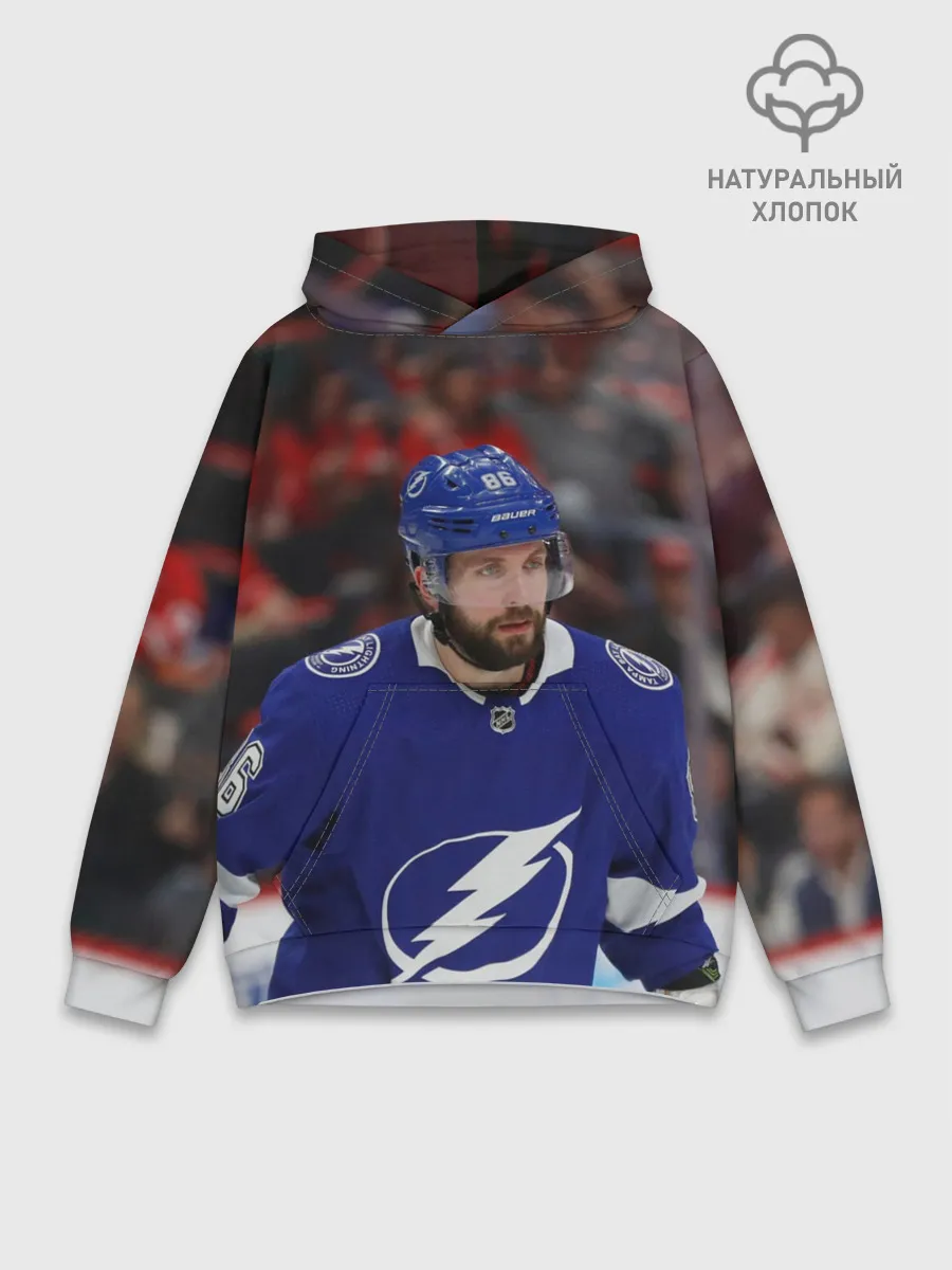 Худи мужской база хлопок / Никита Кучеров, НХЛ