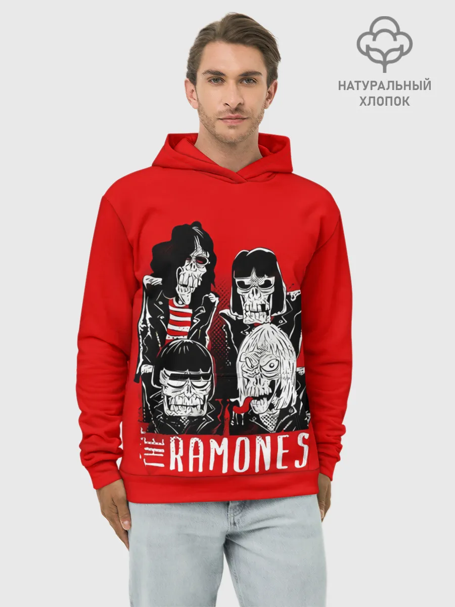 Худи мужской база хлопок / Deadmones