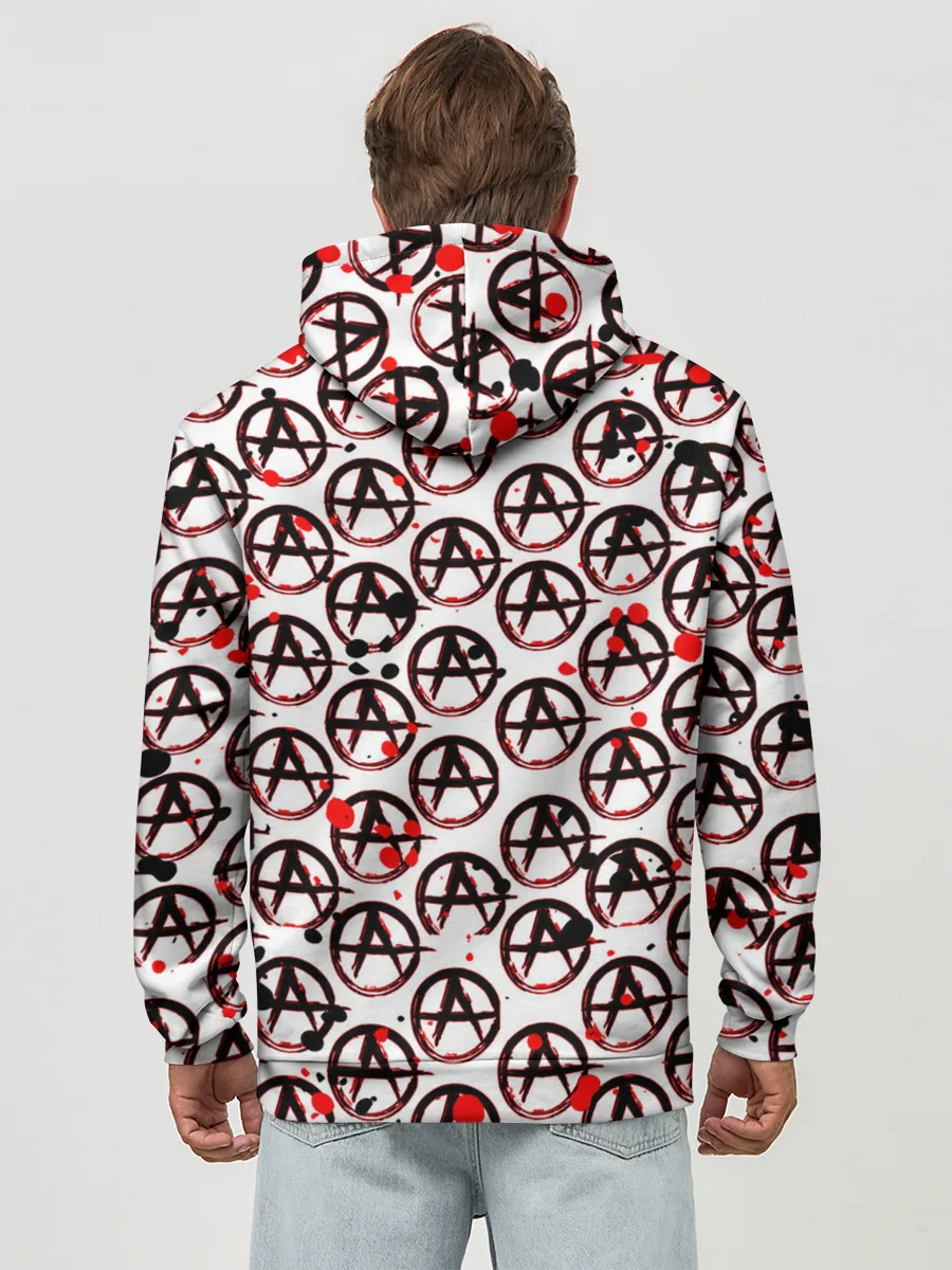 Худи мужской база хлопок / Гражданская оборона - Анархия.