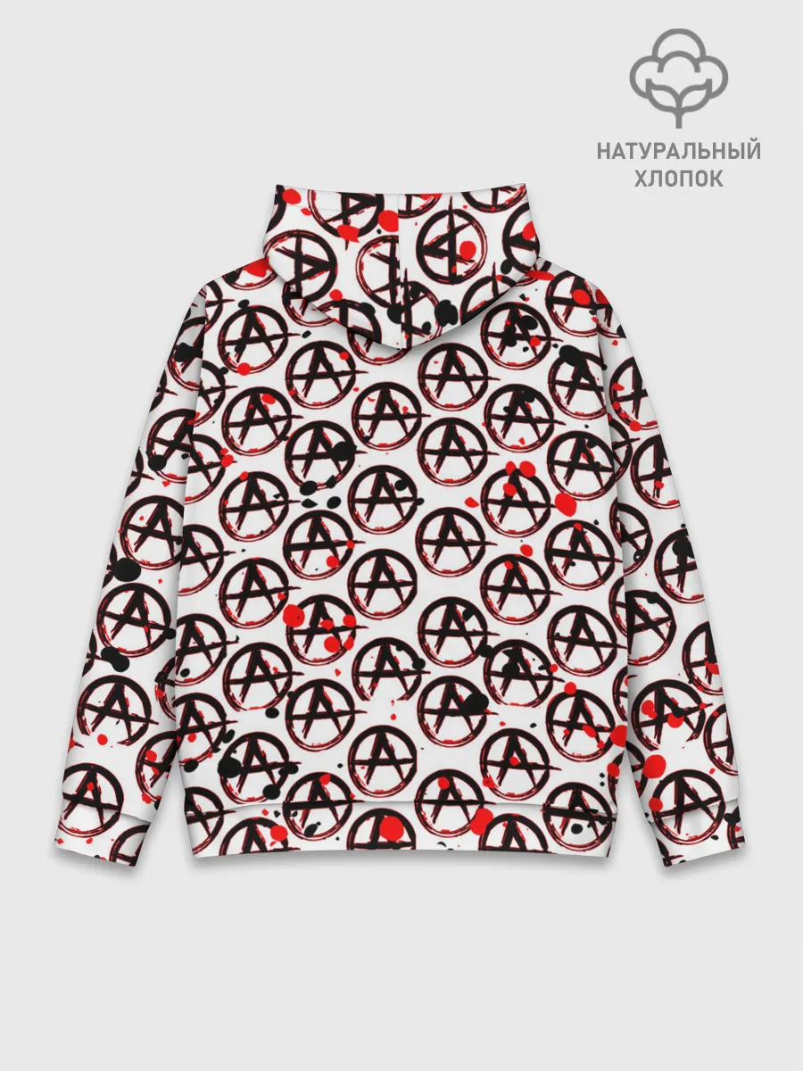 Худи мужской база хлопок / Гражданская оборона - Анархия.