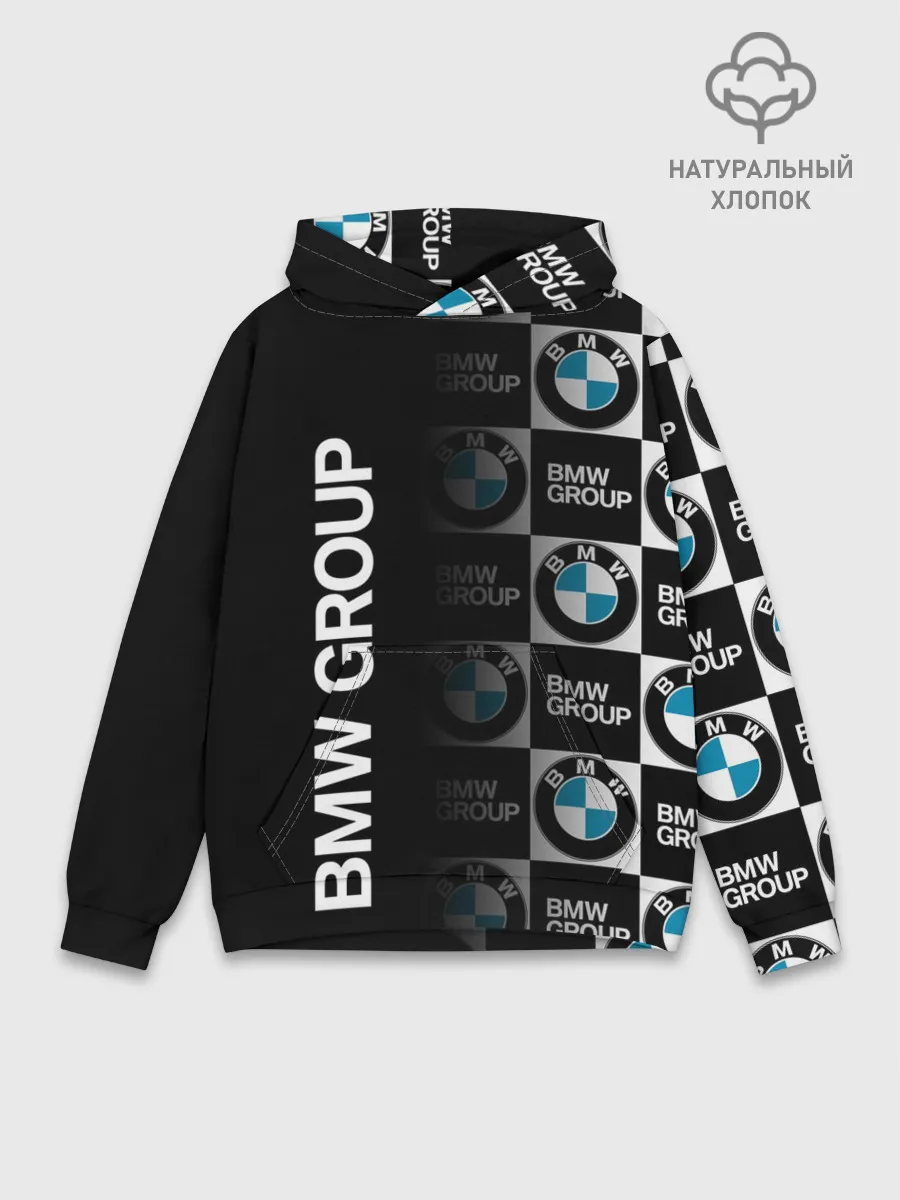 Худи мужской база хлопок / BMW GROUP / BMW SPORT