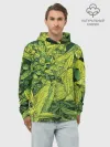 Худи мужской база хлопок / Растительная жизнь - Хоста
