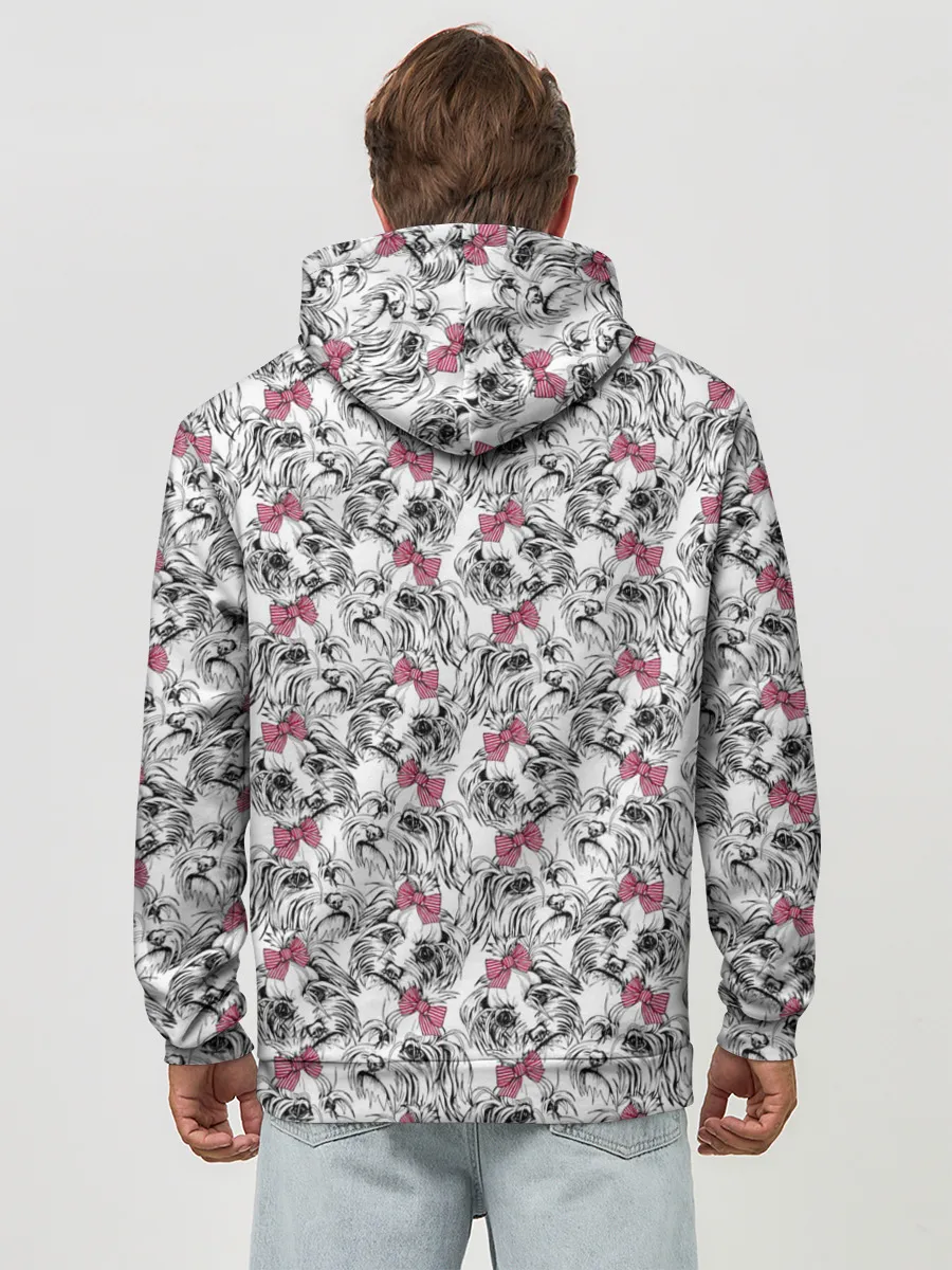 Худи мужской база хлопок / Мальтийская Болонка