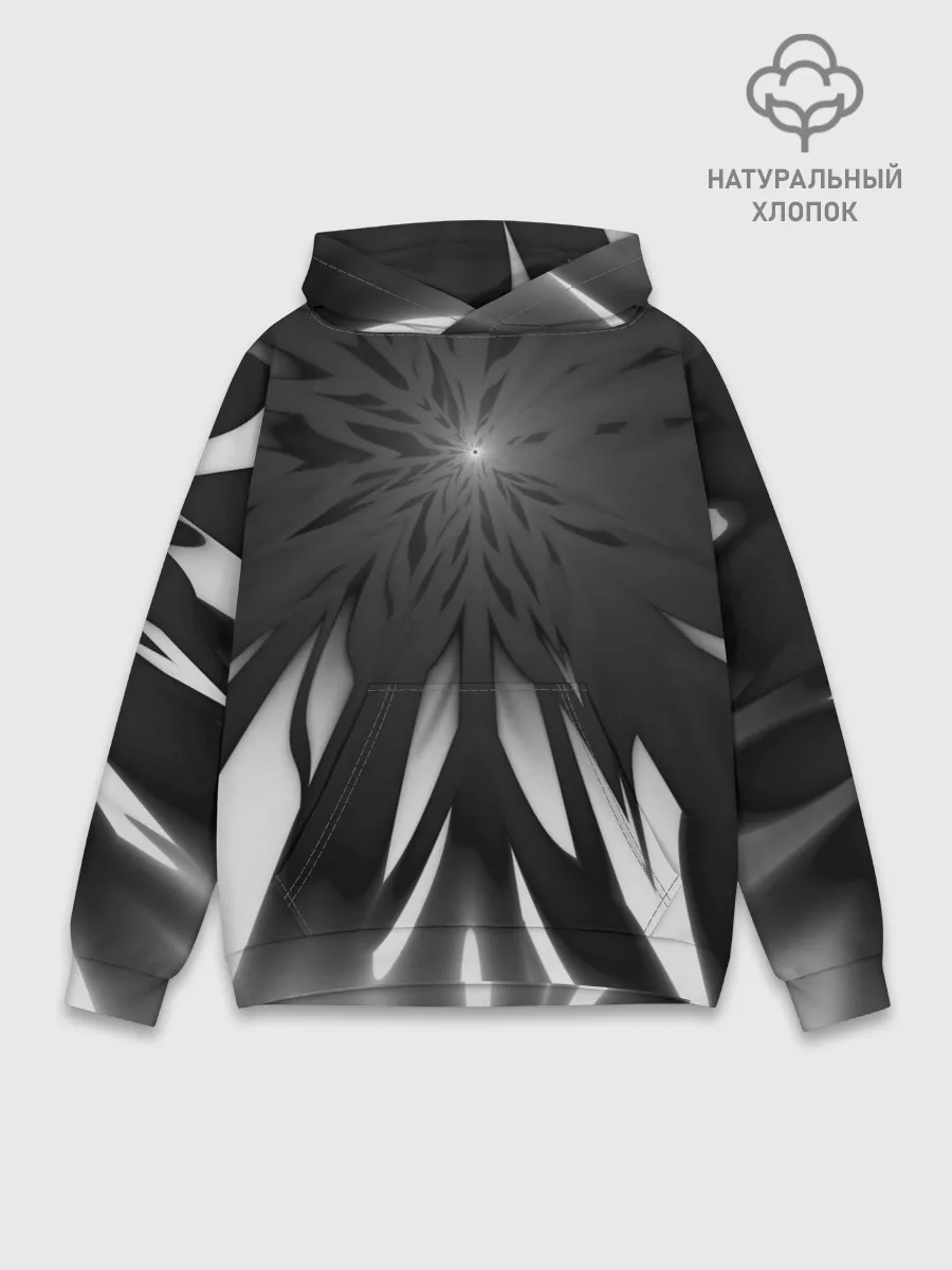 Худи мужской база хлопок / Абстракция 353-3