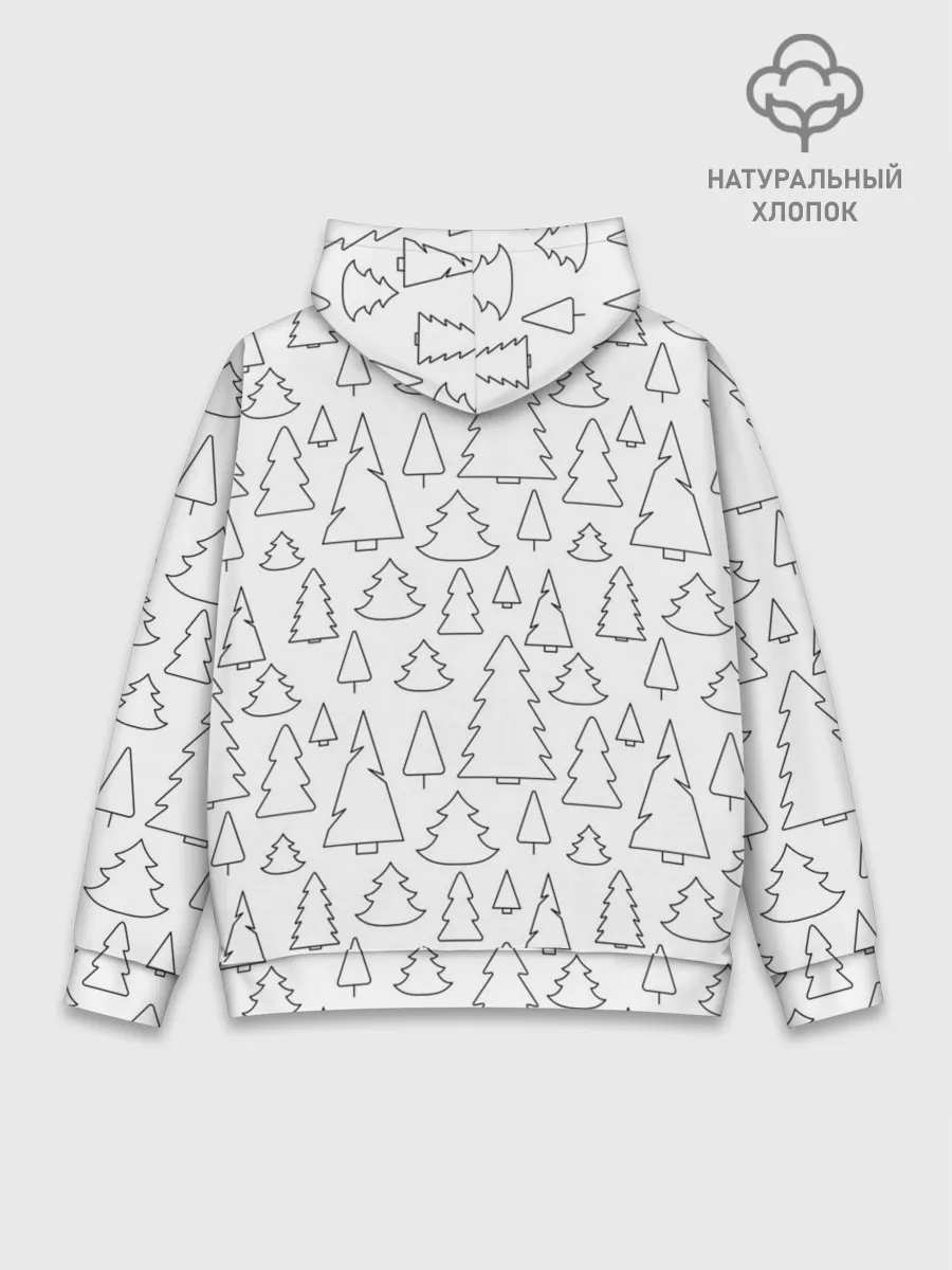 Худи мужской база хлопок / Простые елочки