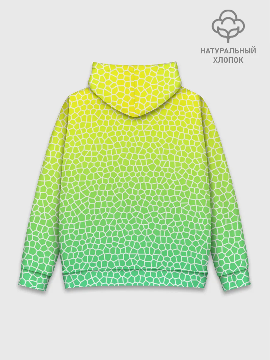 Худи мужской база хлопок / Витражная мозаика