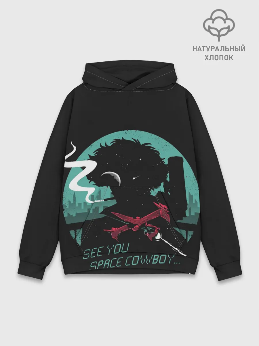 Худи мужской база хлопок / Ковбой Бибоп