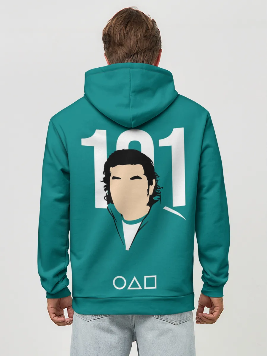 Худи мужской база хлопок / Игра в кальмара: Чан Док Су 101