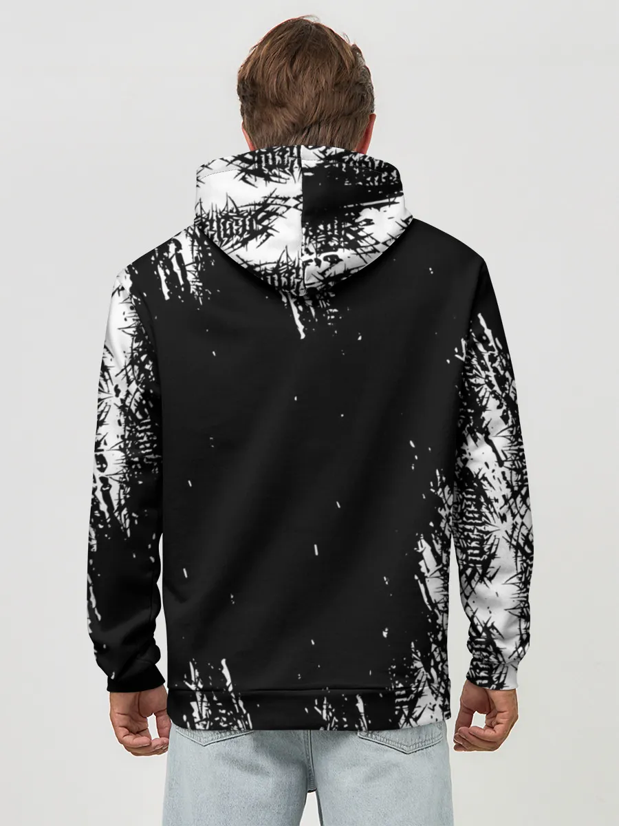 Худи мужской база хлопок / Velial Squad | Свет или Тьма