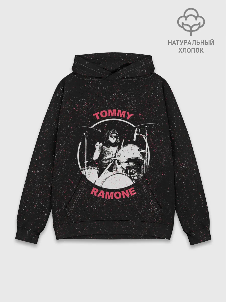 Худи мужской база хлопок / Tommy Ramone