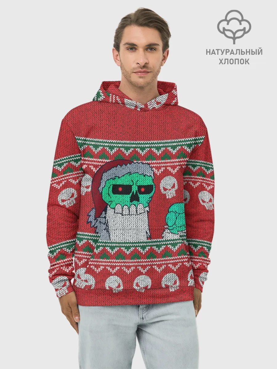 Худи мужской база хлопок / Свитер Занта