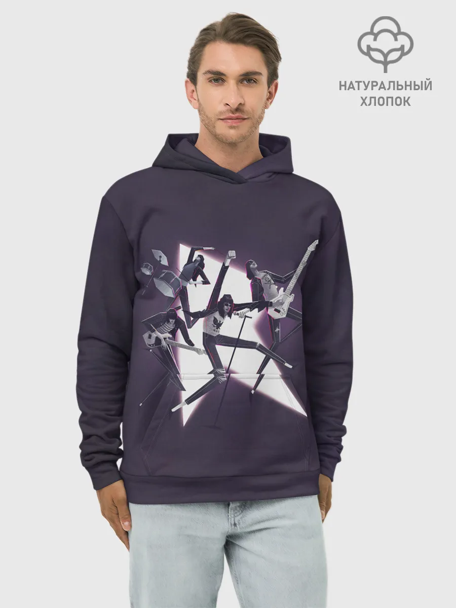 Худи мужской база хлопок / Punk stars