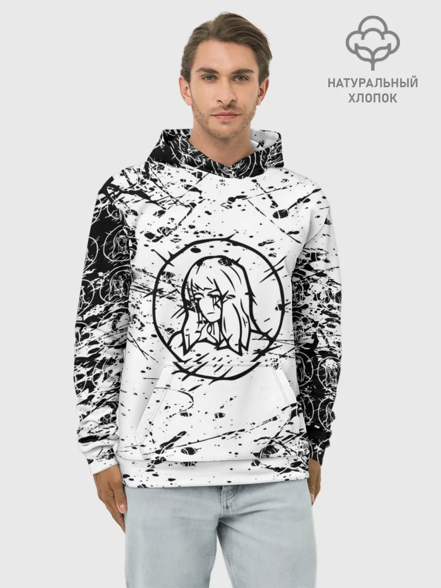 Худи мужской база хлопок / velial squad / velial pharaoh