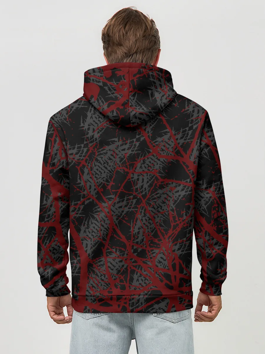 Худи мужской база хлопок / Velial Squad | деревья