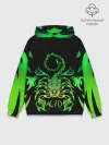 Худи мужской база хлопок / Acid scorpion