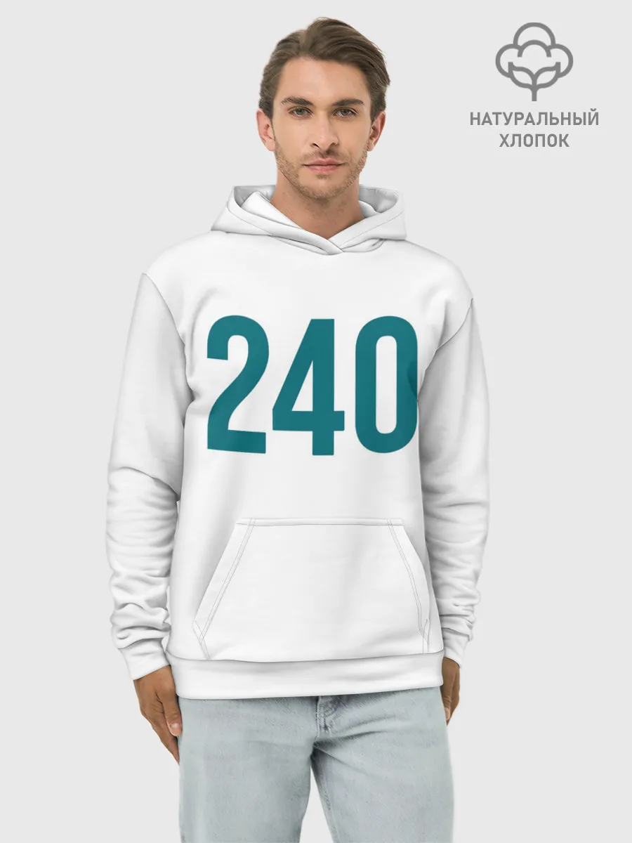 Худи мужской база хлопок / Squid game - Чи Ён 240