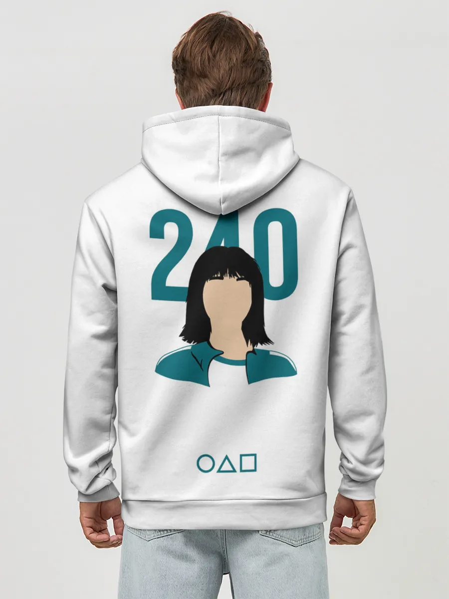 Худи мужской база хлопок / Squid game - Чи Ён 240