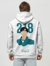Худи мужской база хлопок / Squid game - Чхо Сан Воо 218