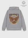 Худи мужской база хлопок / Ramones Eagle