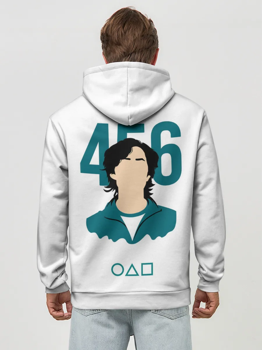 Худи мужской база хлопок / Squid game - Сон Ки Хун 456