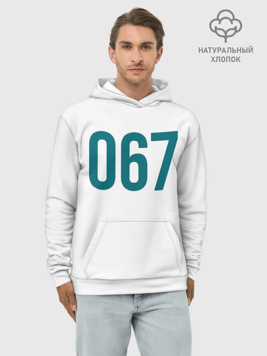 Худи мужской база хлопок / Squid game - Кан Сэ Бёк 067