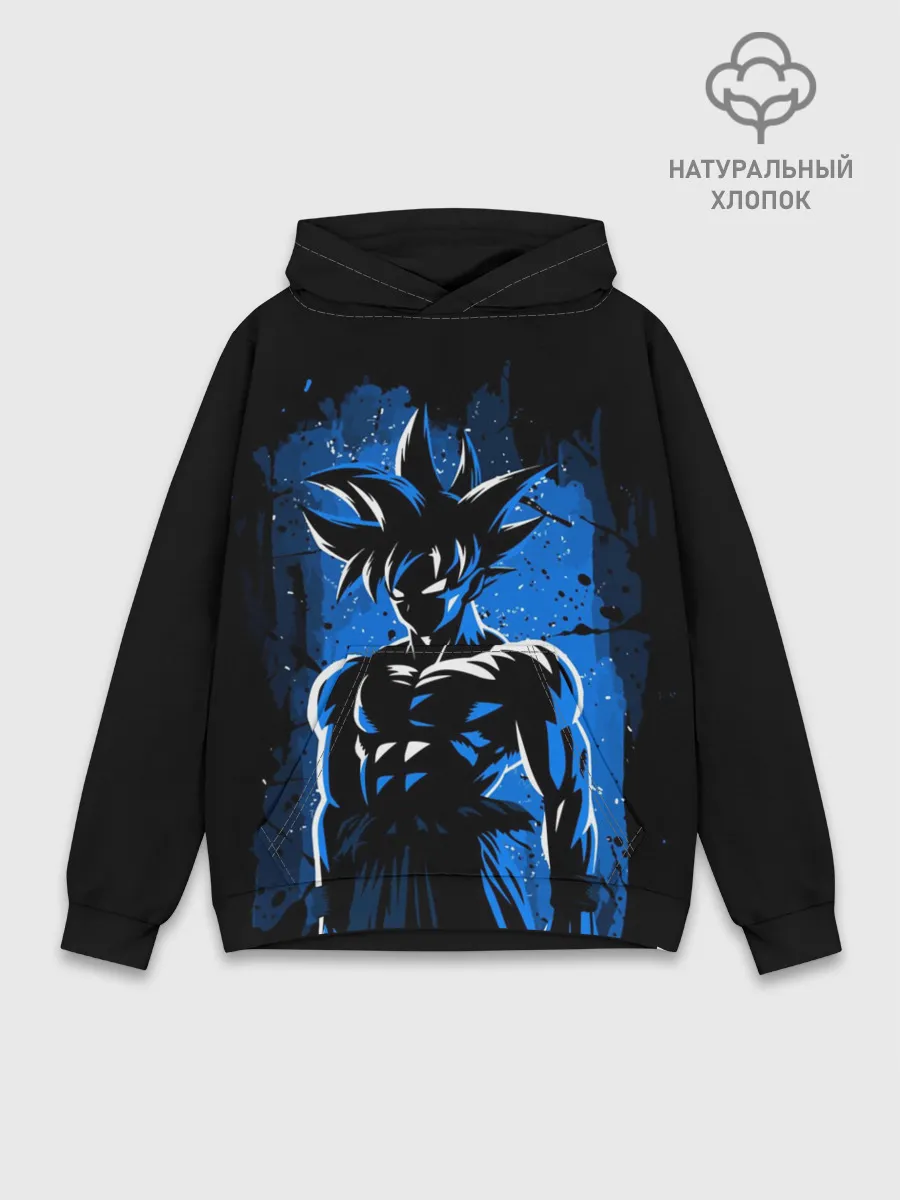 Худи мужской база хлопок / ГОКУ, GOKU
