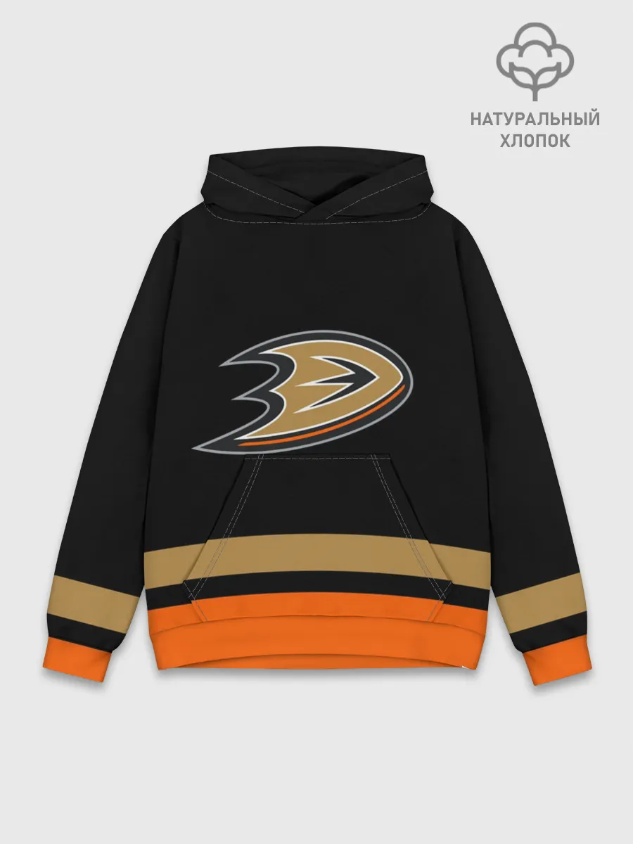 Худи мужской база хлопок / Anaheim Ducks | Анахайм Дакс