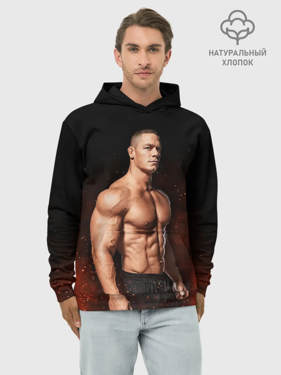 Худи мужской база хлопок / John Felix Jr