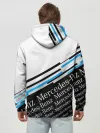 Худи мужской база хлопок / MERCEDES-BENZ / МЕРСЕДЕС-БЕНЗ / BLUE