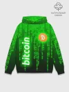 Худи мужской база хлопок / BITCOIN / БИТКОИН / CRYPTO / КРИПТА