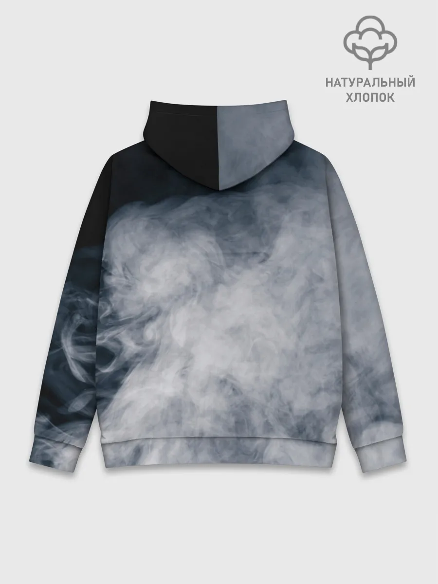 Худи мужской база хлопок / DEATH STRANDING FRAGILE EXPRESS