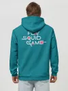 Худи мужской база хлопок / Keep calm and play squid game
