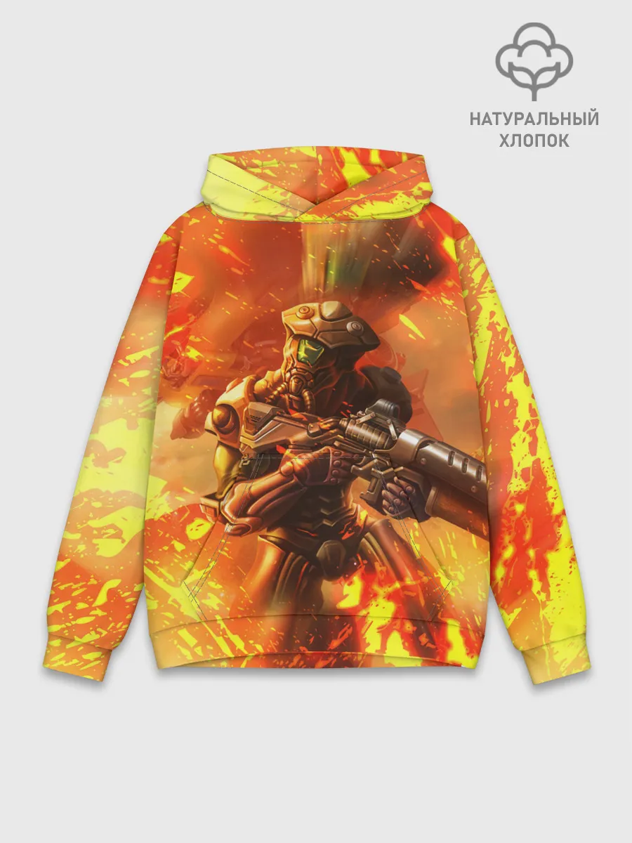 Худи мужской база хлопок / Doom ART