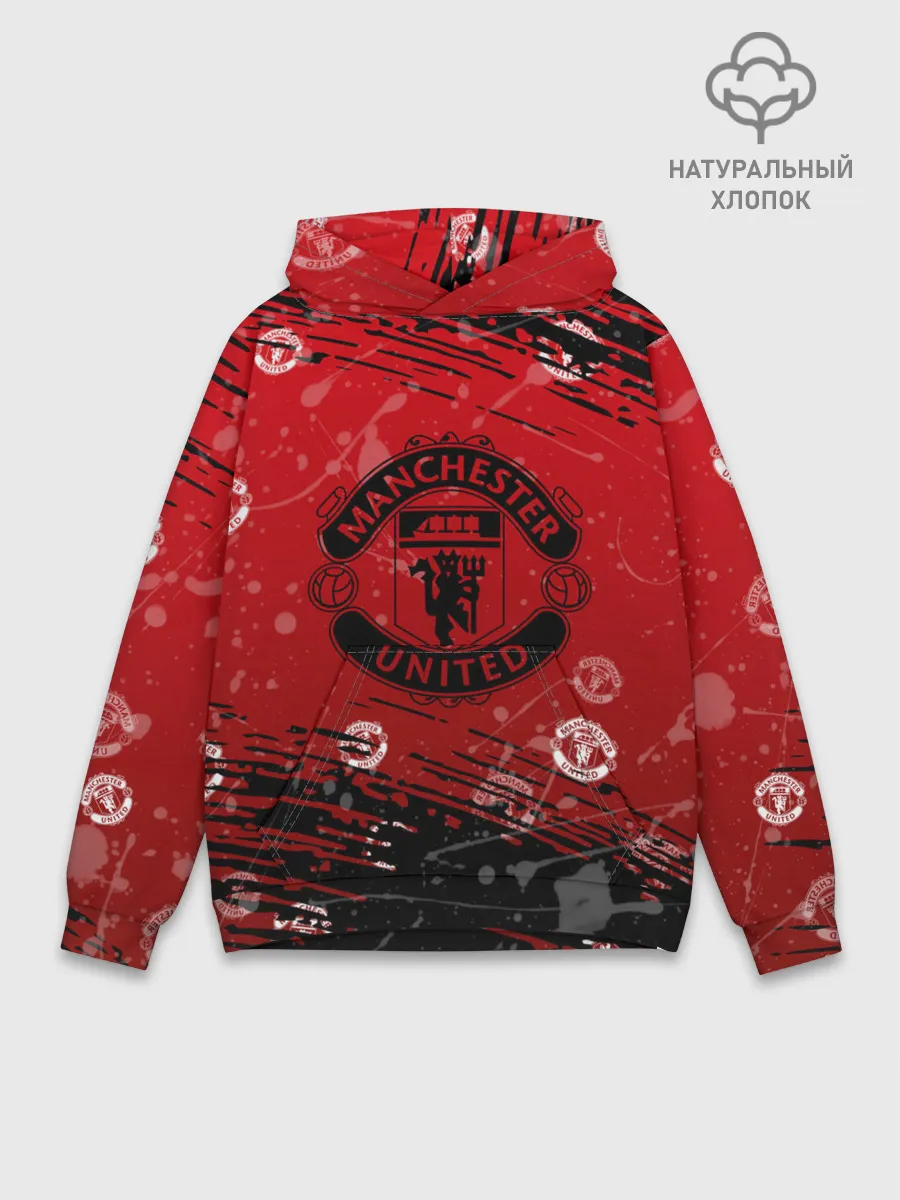 Худи мужской база хлопок / Manchester United: Возвращения Ronaldo.