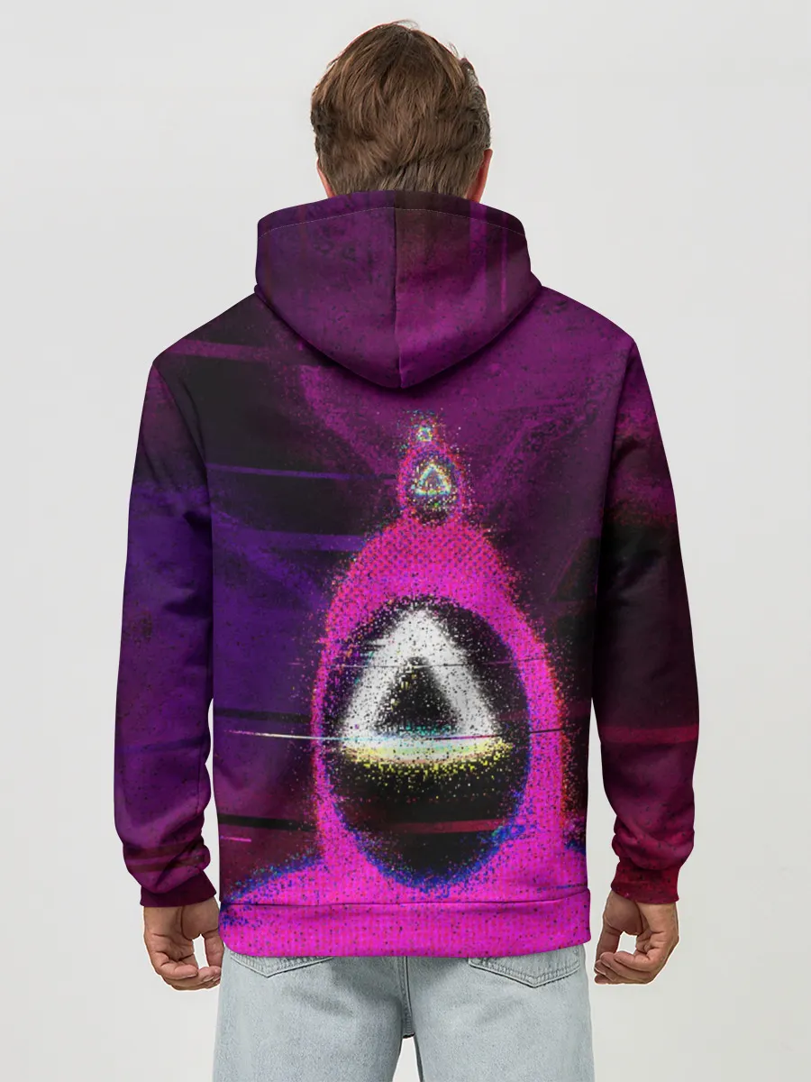 Худи мужской база хлопок / Squid game glitch