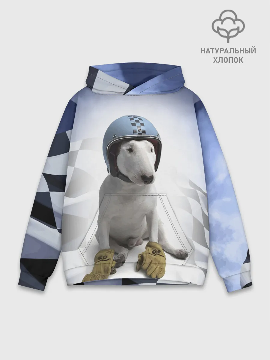 Худи мужской база хлопок / Bully - легендарный гонщик