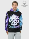 Худи мужской база хлопок / OVERLORD | оверлорд neon | НЕОН