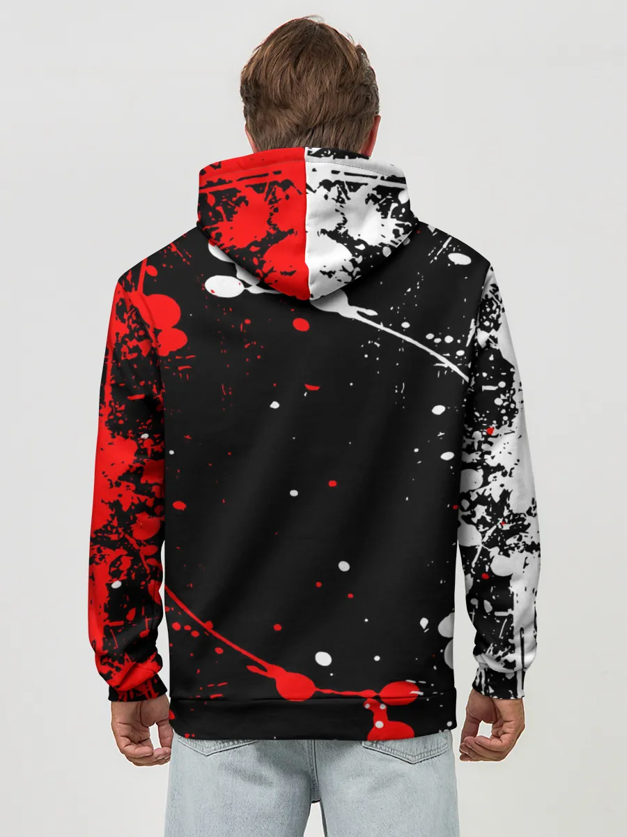 Худи мужской база хлопок / OVERLORD | оверлорд.