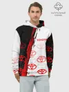 Худи мужской база хлопок / TOYOTA SPORT / GRUNGE / ГРАНЖ