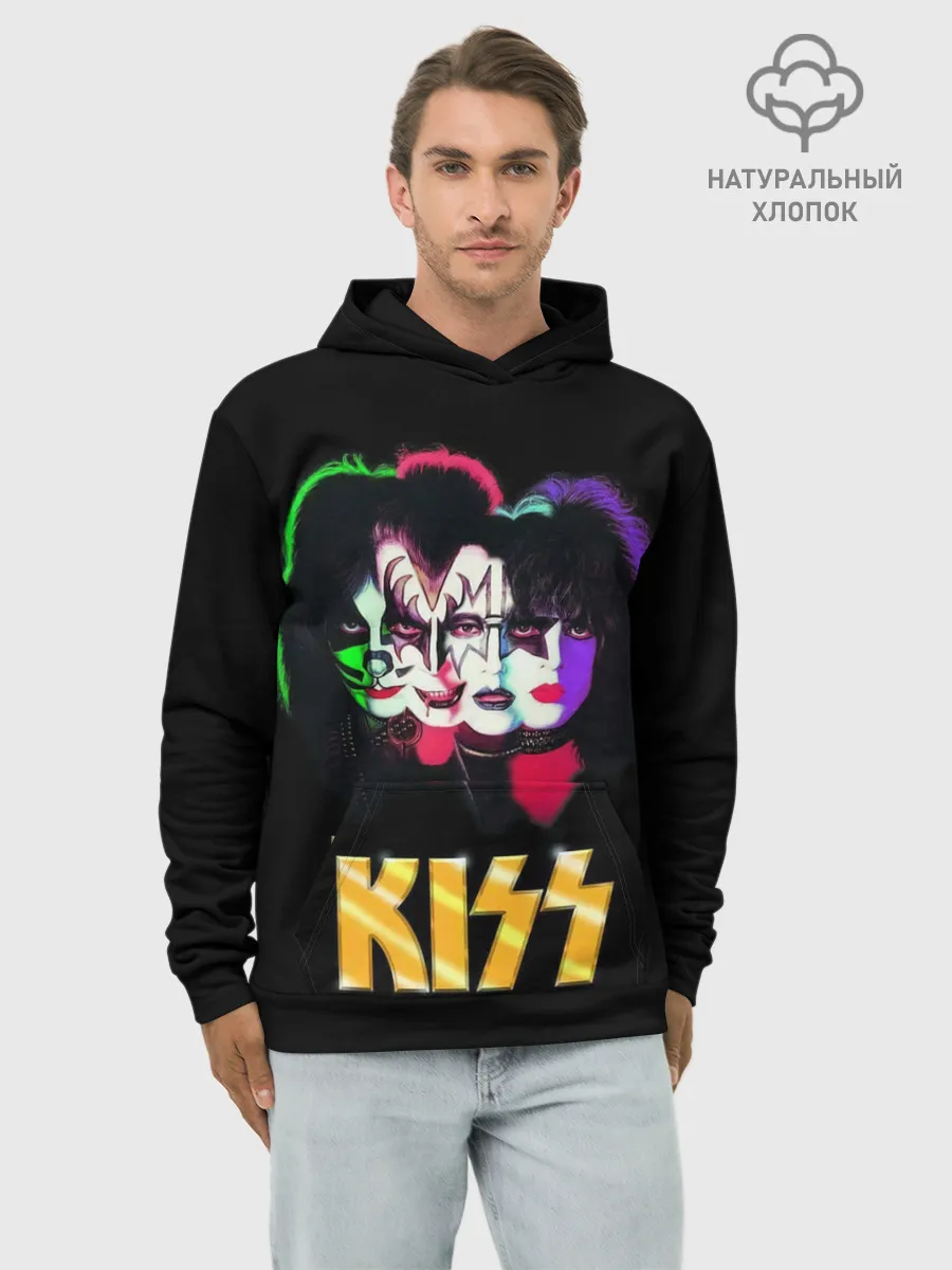 Худи мужской база хлопок / Четверо из Кисс