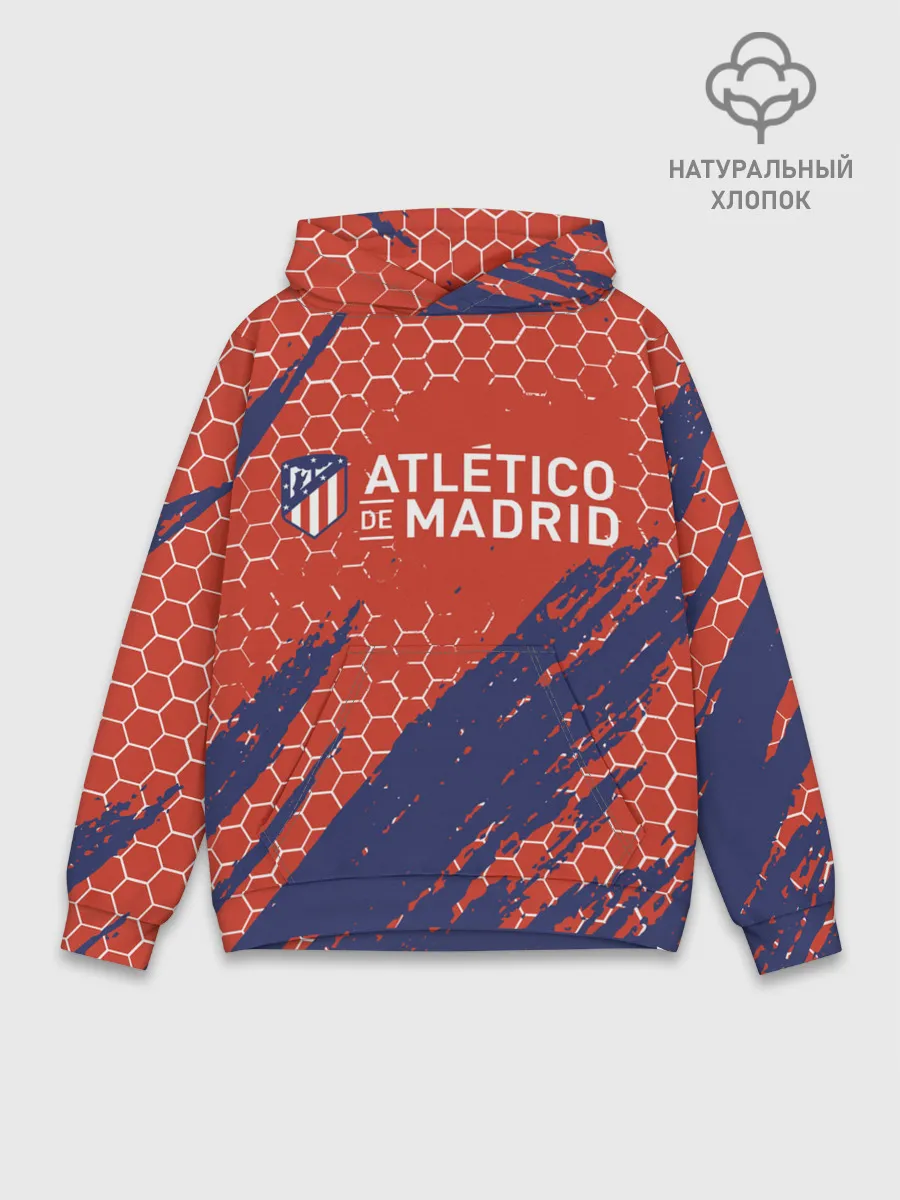 Худи мужской база хлопок / Atletico Madrid: Football Club.