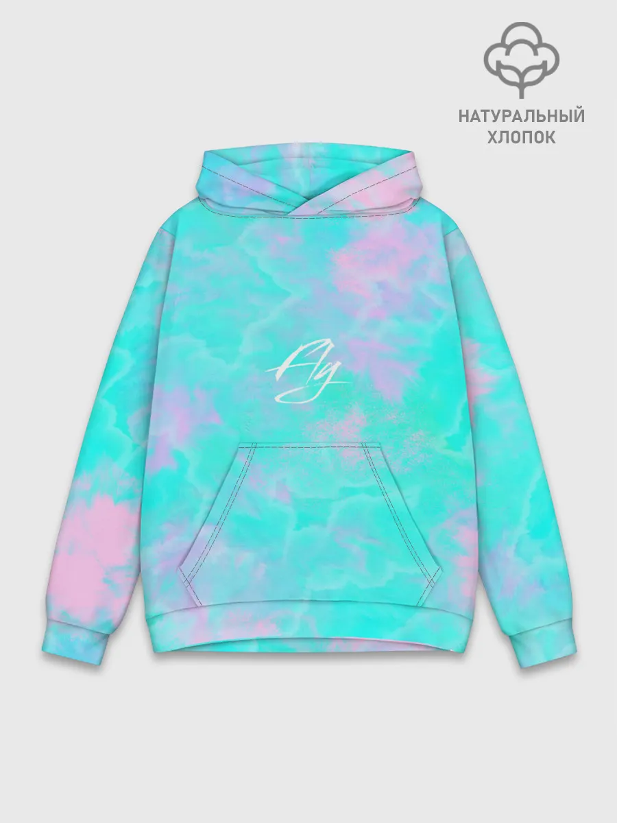 Худи мужской база хлопок / sky dream|fly