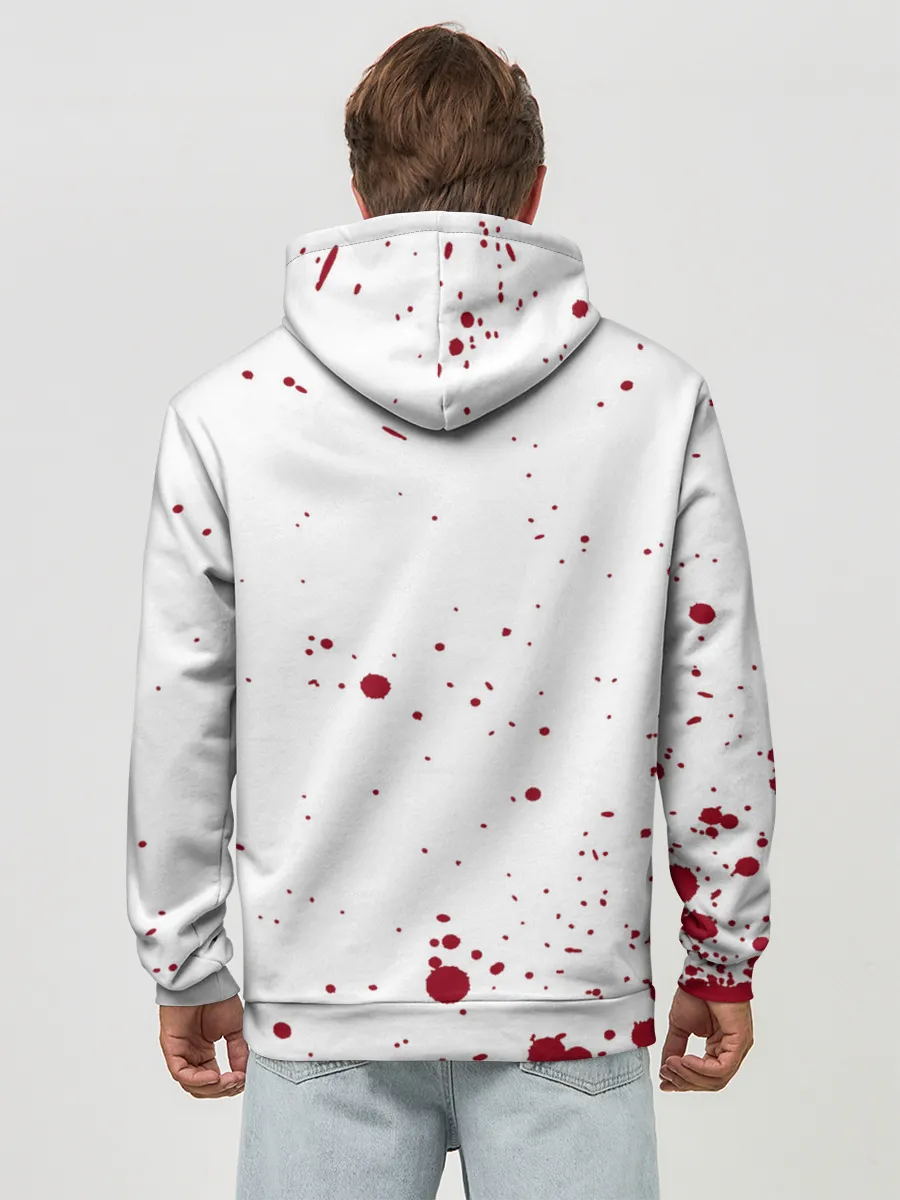 Худи мужской база хлопок / ONE HITMAN