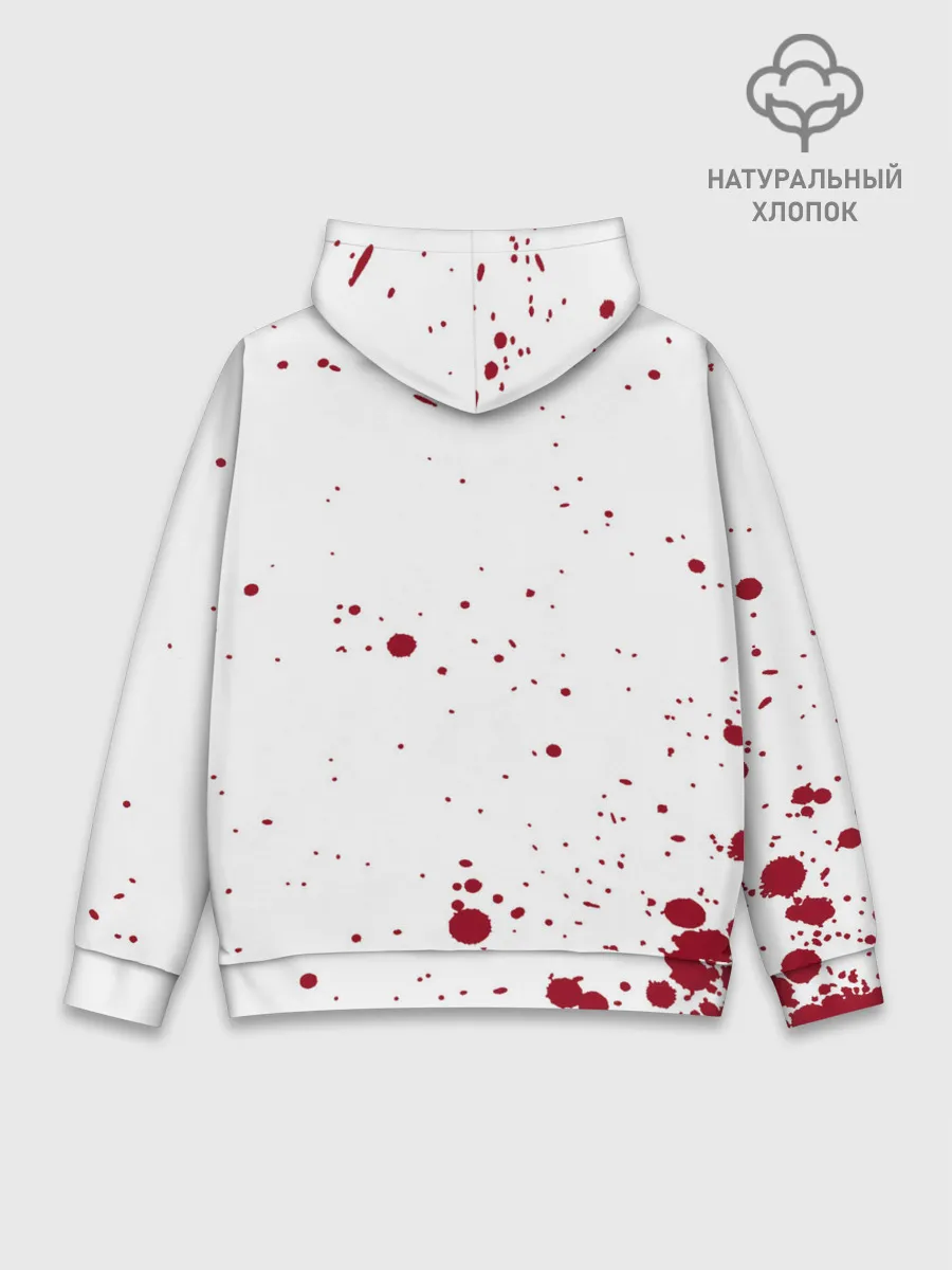 Худи мужской база хлопок / ONE HITMAN