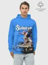 Худи мужской база хлопок / Йоаким Броден на танке Sabaton
