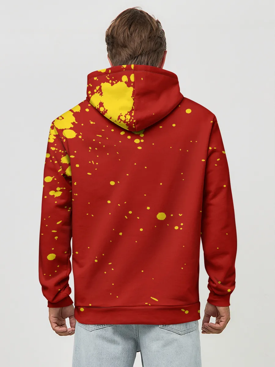 Худи мужской база хлопок / Прорыв Сайтамы One Punch-Man