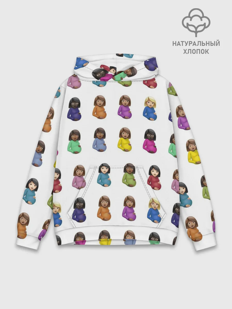 Худи мужской база хлопок / Drake CLB.