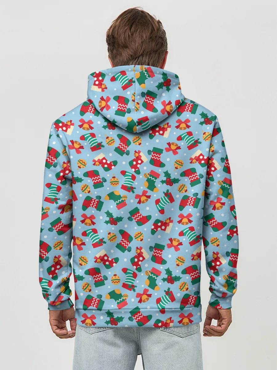 Худи мужской база хлопок / Christmas Background