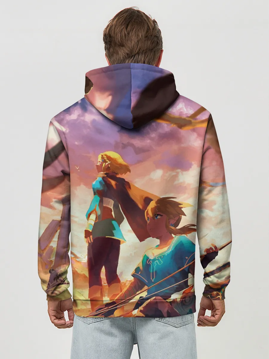 Худи мужской база хлопок / Legend of Zelda | Легенда о Зельде